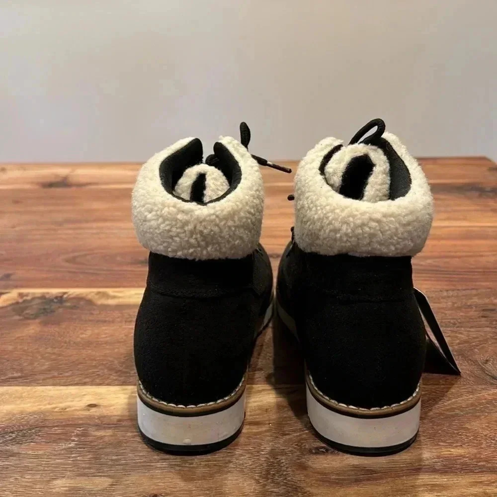 White Mountain Lace-up Winter Boots 6.5 - Picture 6 of 9